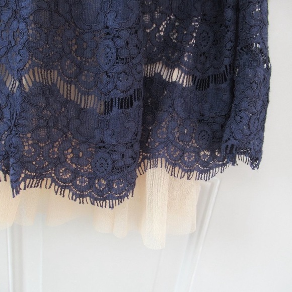 Relist 3/8 Trixxi boho vibe lace dress cutout in back dress S jrs - Picture 10 of 16